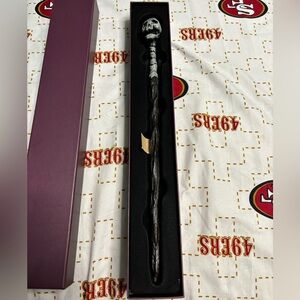 BRAND NEW HARRY POTTER UNIVERSAL STUDIOS DEATH EATER WAND